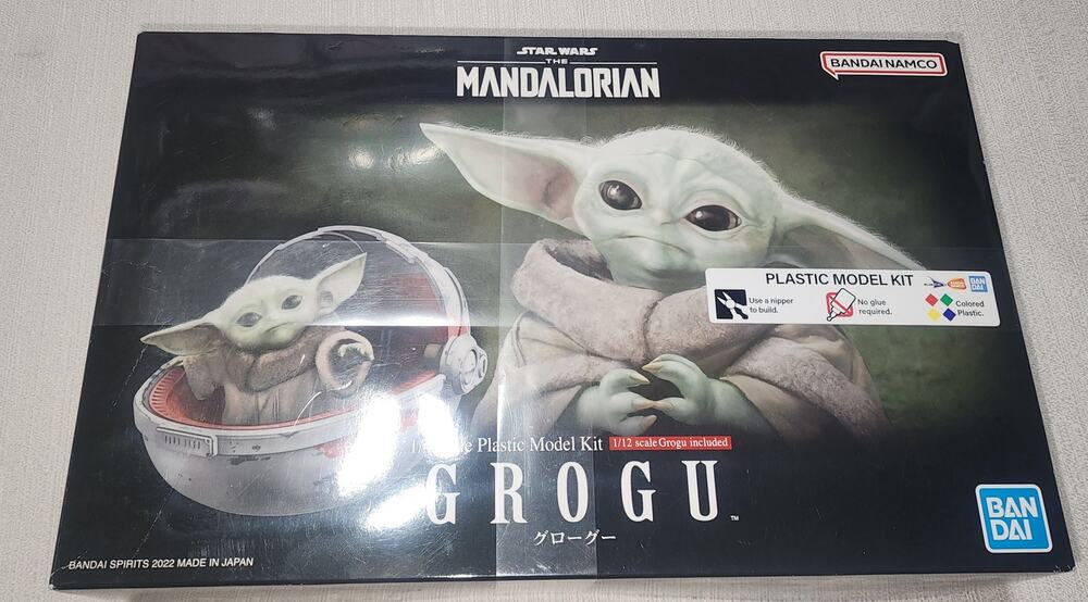 The Mandalorian Grogu 1/4 scale plastic Model Kit